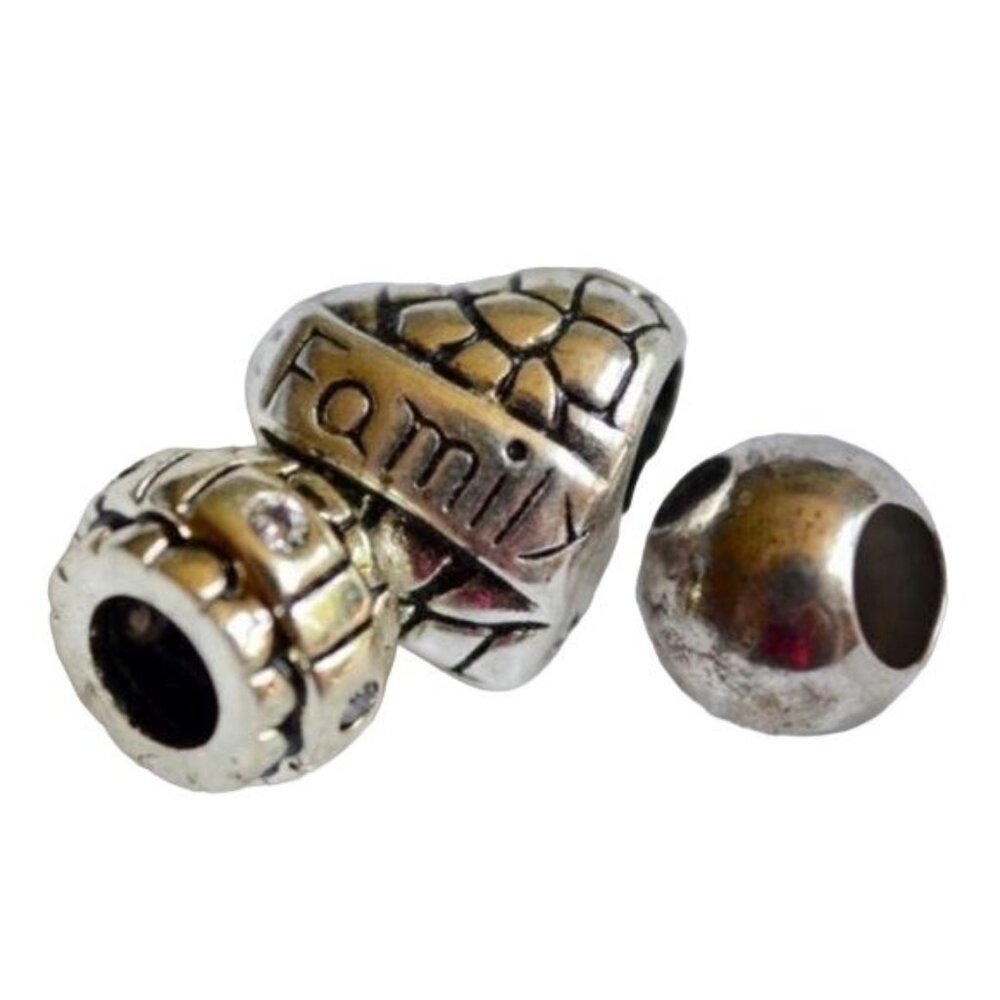 Creativity Beads Family Charm Beads Set New